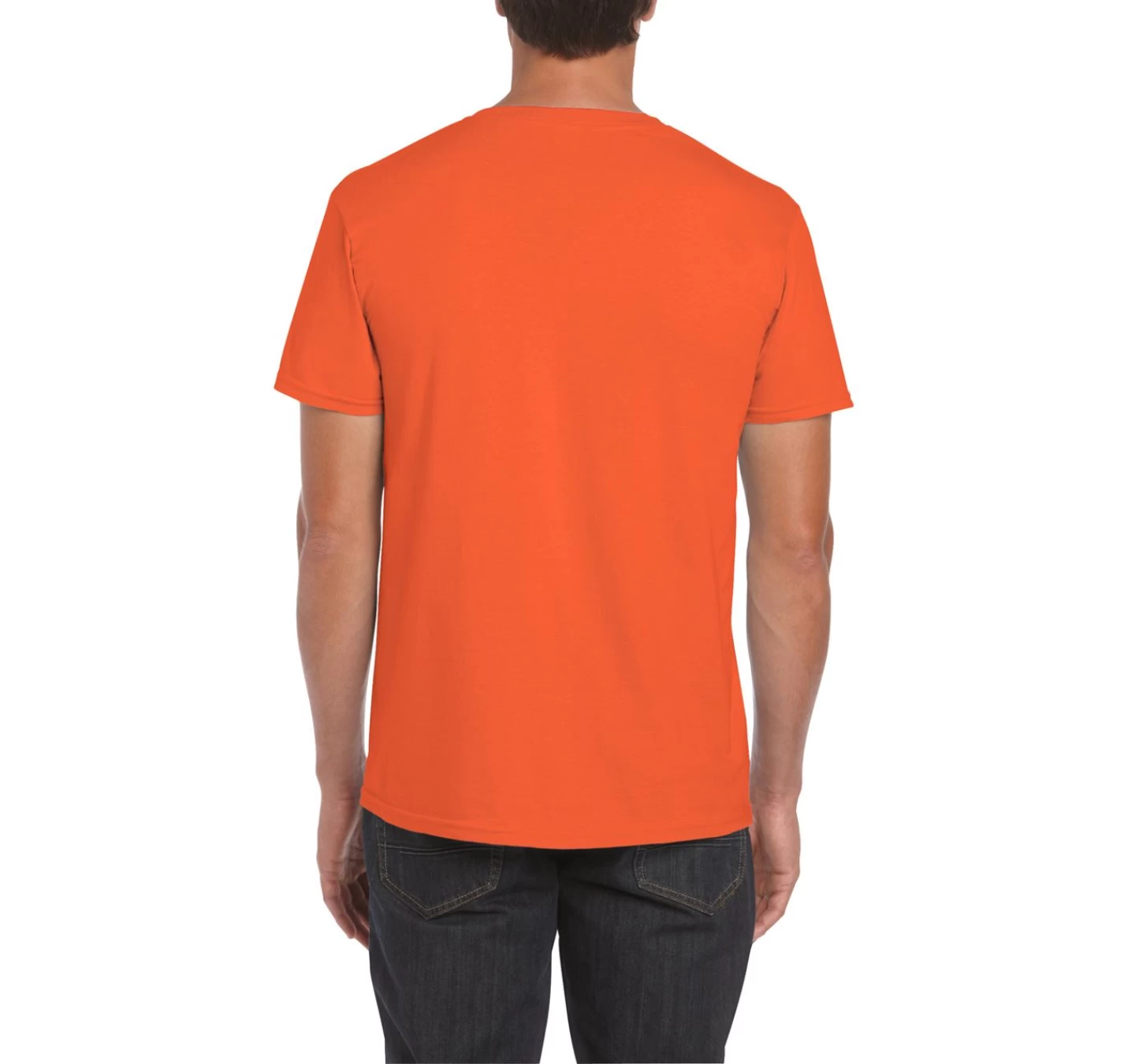 Tricou GILDAN bumbac 153g Portocaliu Tricou GILDAN bumbac 153g Portocaliu