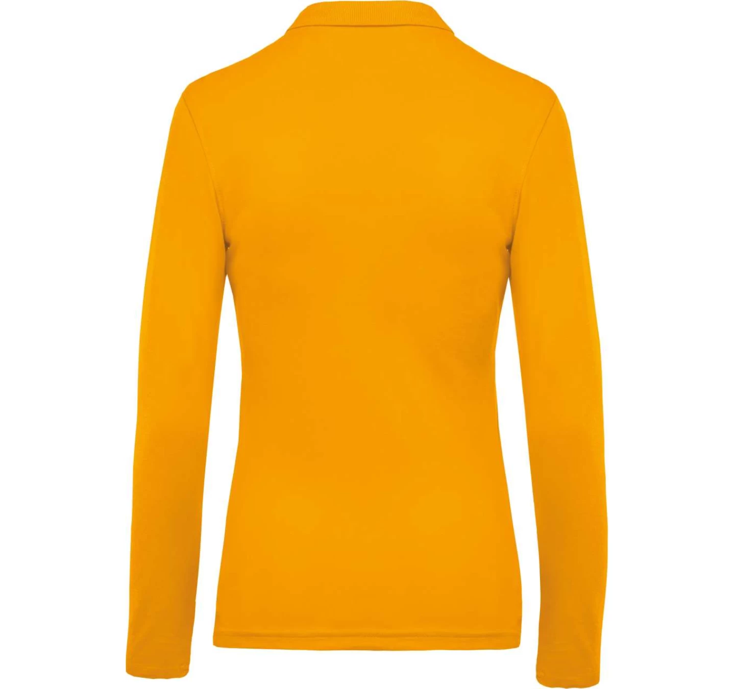 Tricou Polo maneca lunga Femei KA257 Galben Tricou Polo maneca lunga Femei KA257 Galben