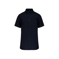 Camasa Barbati maneca scurta Cotton Poplin-KA543 Navy