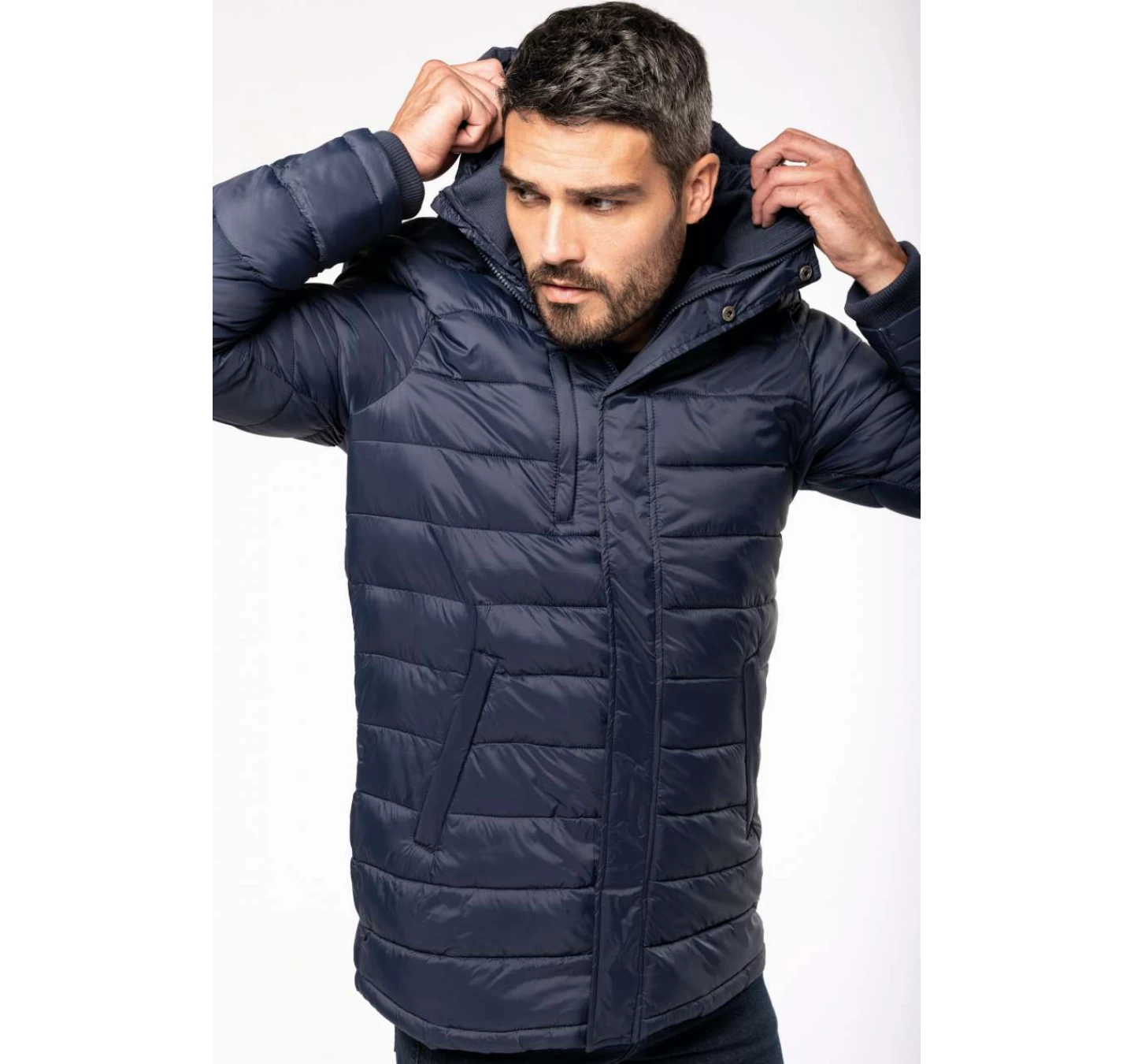 Jacheta LIGHTWEIGHT HOODED PADDED KA6128 Jacheta LIGHTWEIGHT HOODED PADDED KA6128