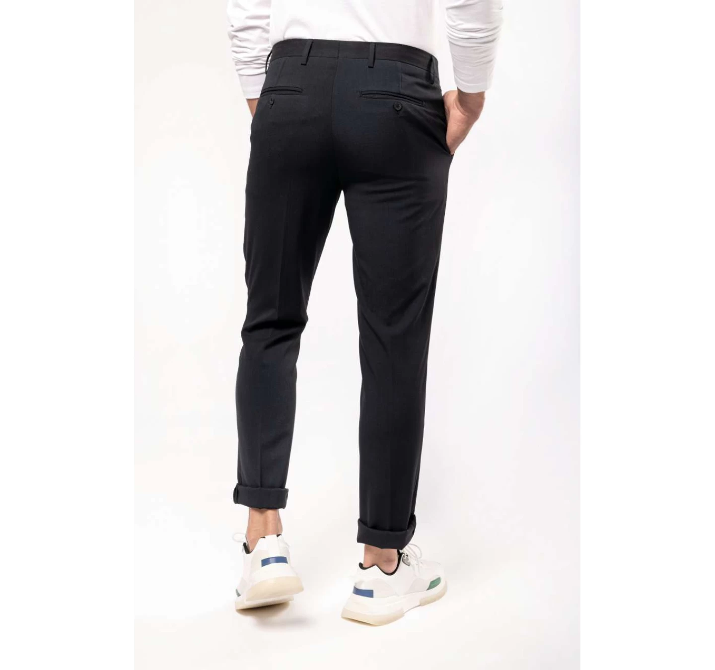 Pantaloni Barbati KARIBAN KA730 Negru Pantaloni Barbati KARIBAN KA730 Negru