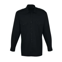 Camasa Barbati maneca lunga PILOT-PR210 Negru