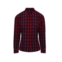 Camasa Femei MULLIGAN CHECK-PR350 Rosu/Navy
